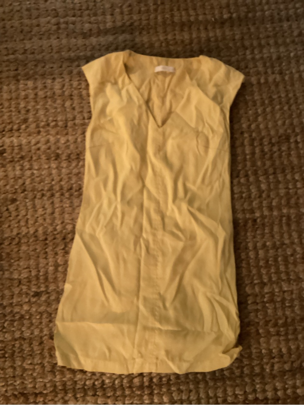 Mango Yellow Midi Dress